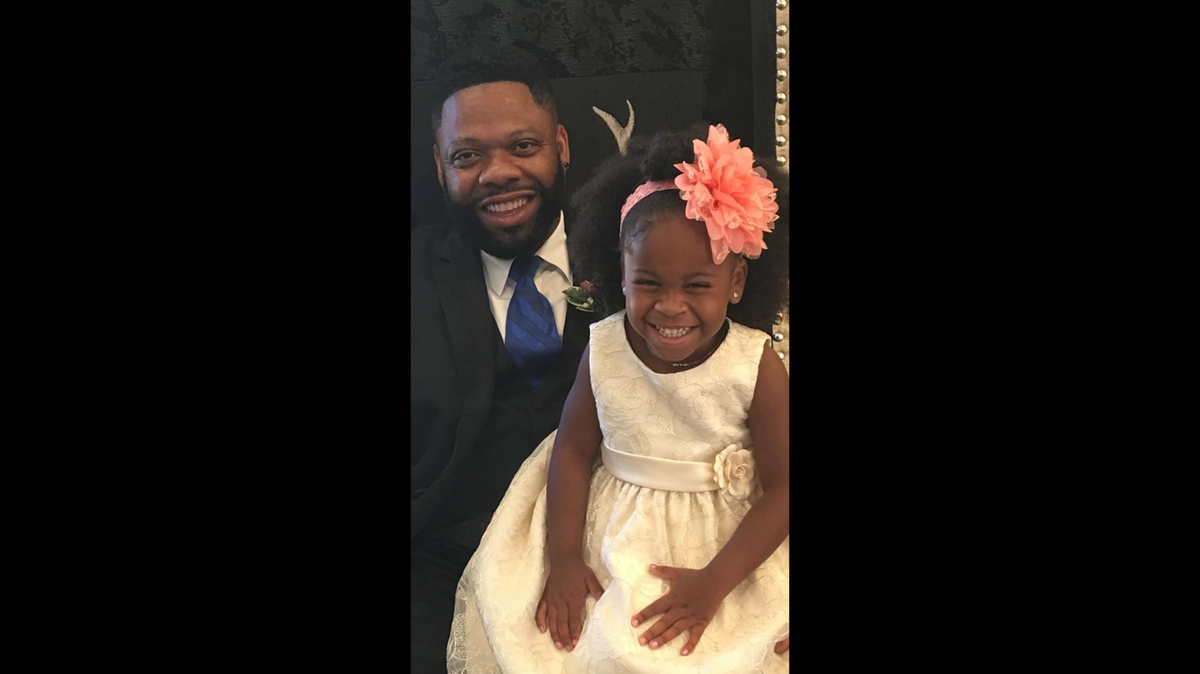 Leonard Parker adored his all his children, family said, including his youngest child, Londyn Parker, pictured.