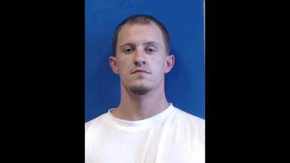 He asked to kiss his wife before going to jail. Then he ran out of a Lucedale courtroom.