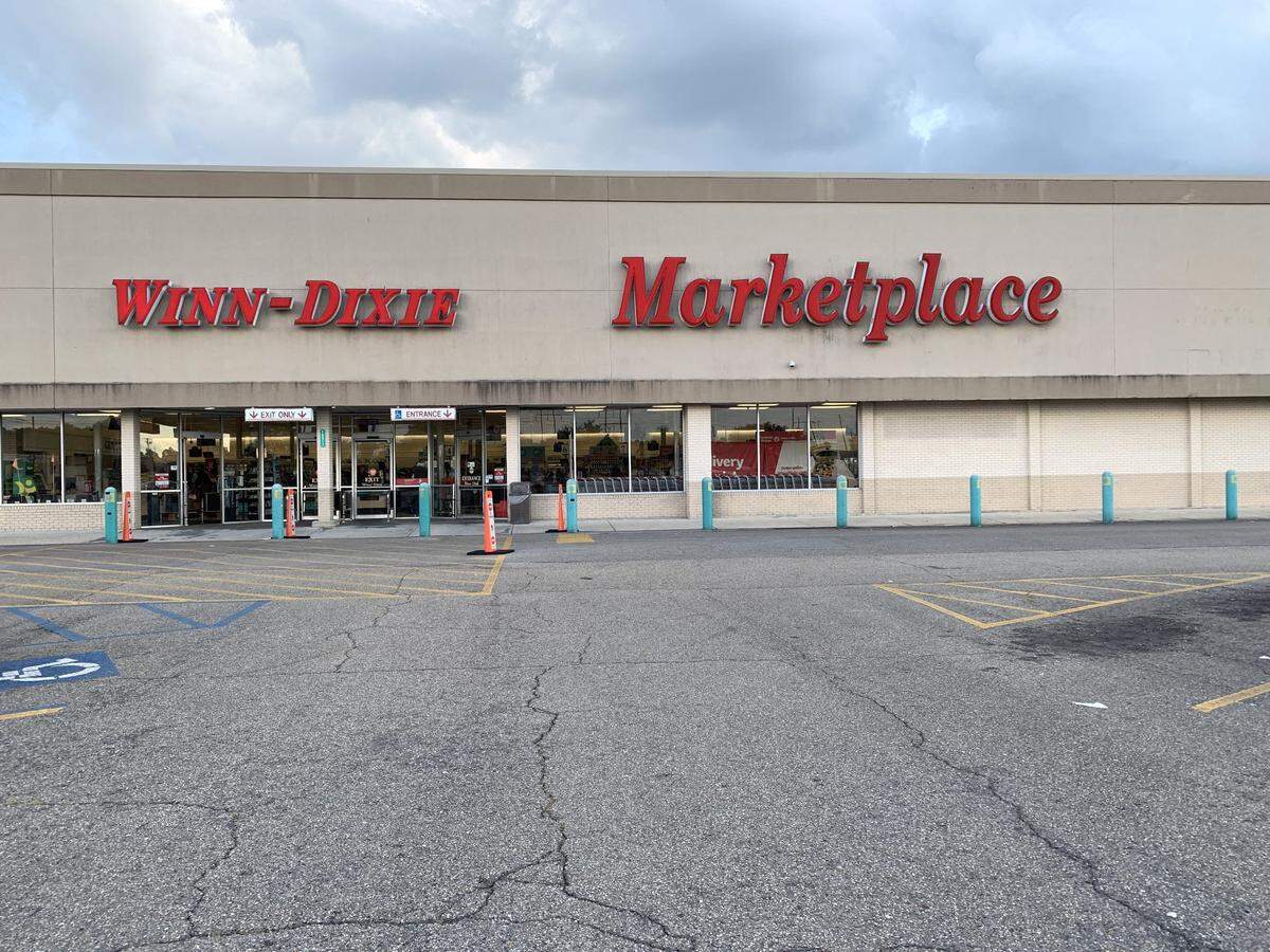 The Winn-Dixie supermarket in D’Iberville closed in late August to be transformed into an ALDI grocery store.