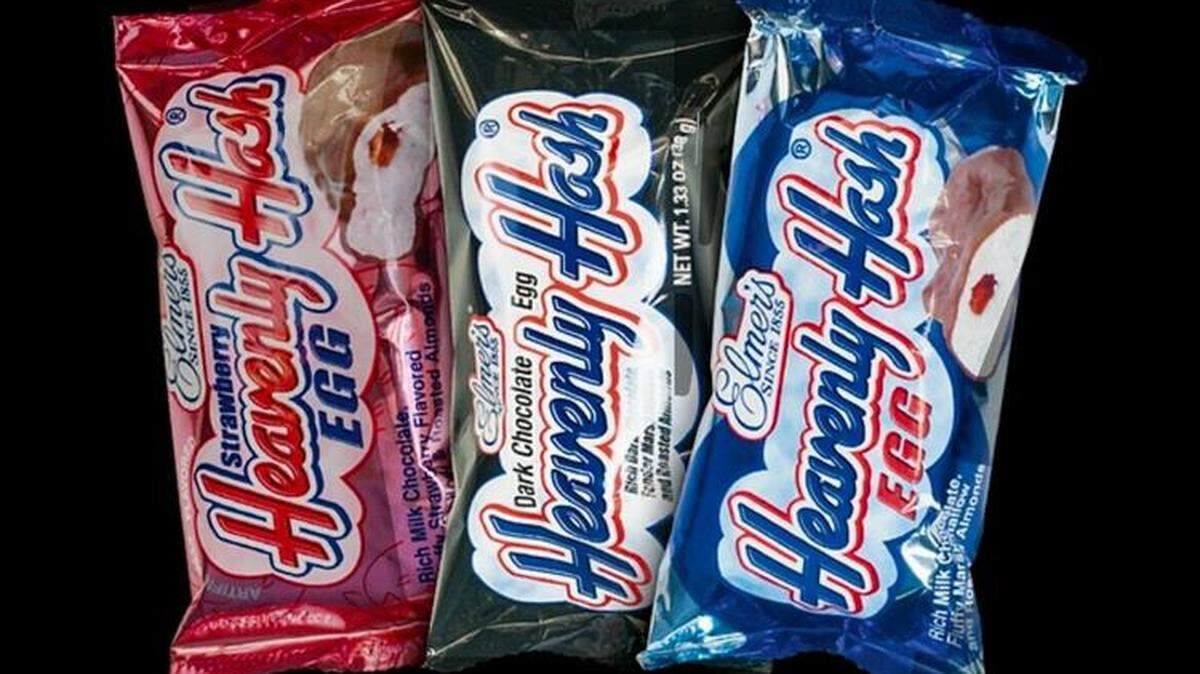 Heavenly Hashh candies in strawberry, dark chocolate and milk chocolate