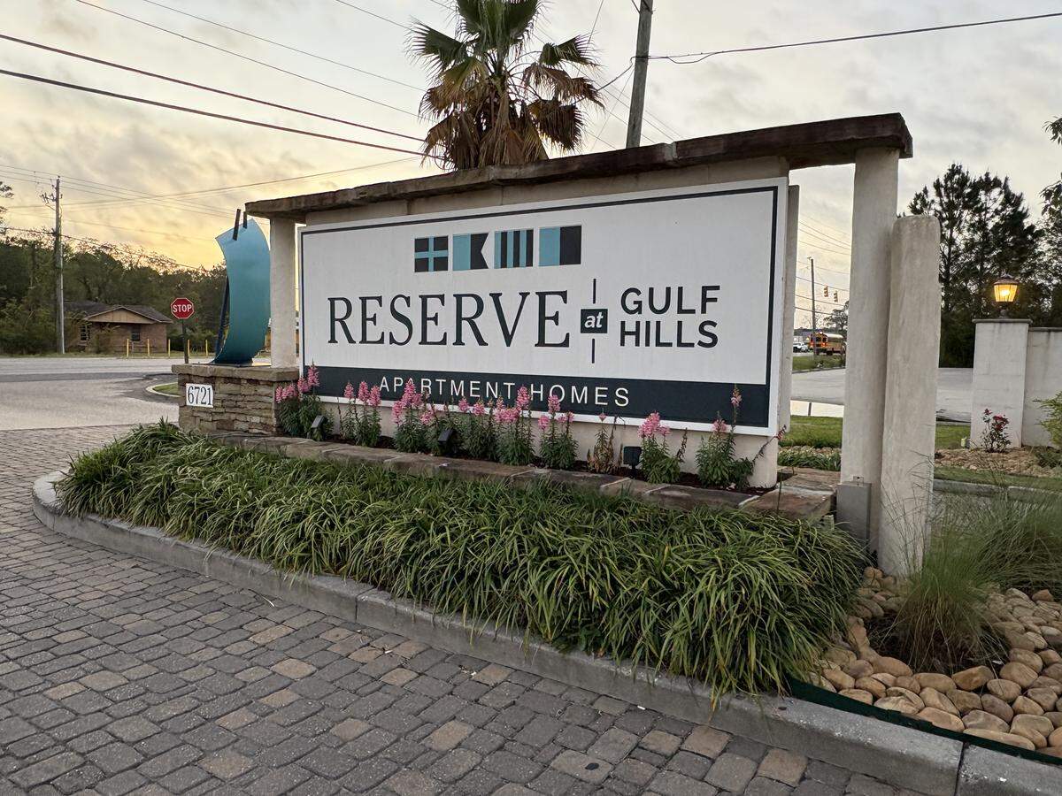 Two people are dead, including a Jackson County deputy, after an exchange of gunfire Wednesday, April 1, 2026, at the Reserve at Gulf Hills apartment complex in Ocean Springs.