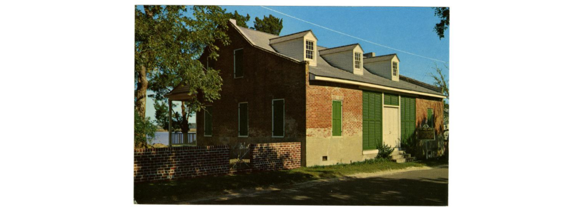 The Old Brick House in Biloxi is thought to be one of the oldest structures on the Mississippi Coast.
