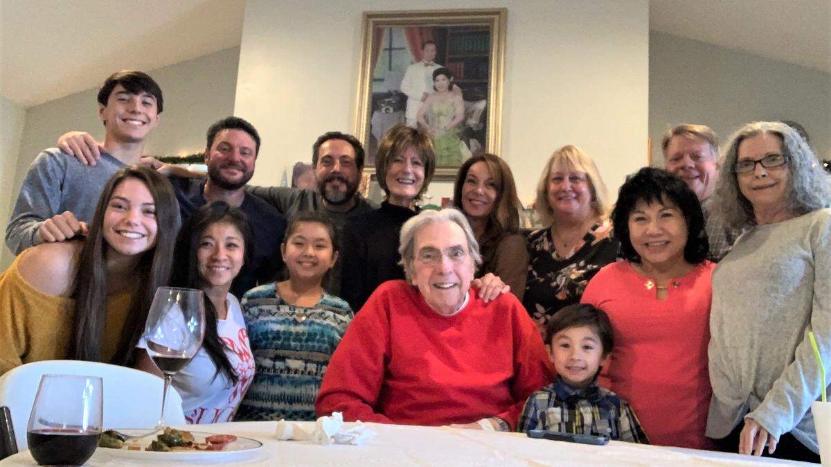 Cono Caranna is surrounded by his family. The former Harrison County district attorney for 26 years died overnight Thursday.