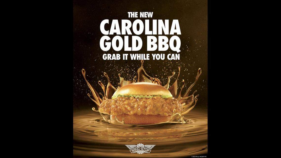 Wingstop introduced its new Carolina Gold BBQ flavor on Dec. 5, available at restaurants nationwide for a limited time.
