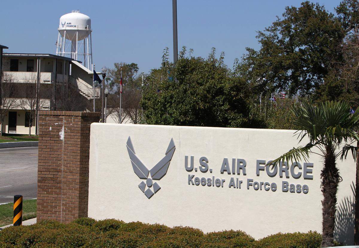 Keesler Air Force Base in Biloxi.