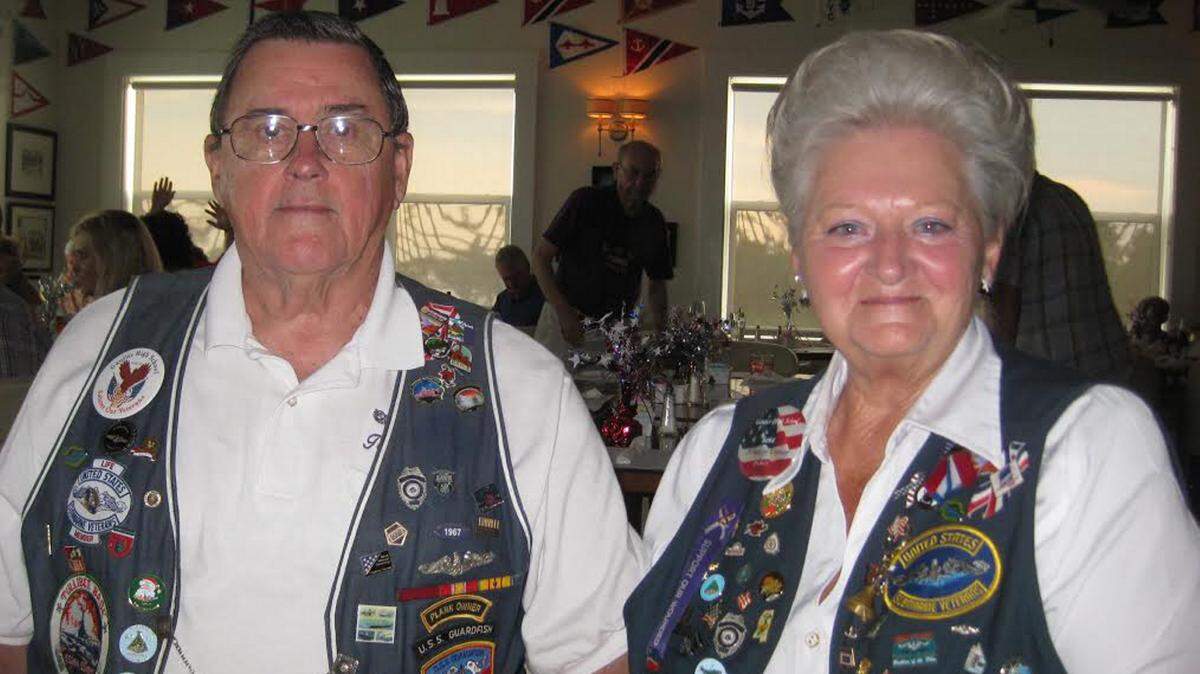 COURTESY HERB EDMONDSU.S. Navy veteran Herb Edmonds of Gautier and his wife, Camilla, are among those who will take a trip today to the World War II Museum in New Orleans.