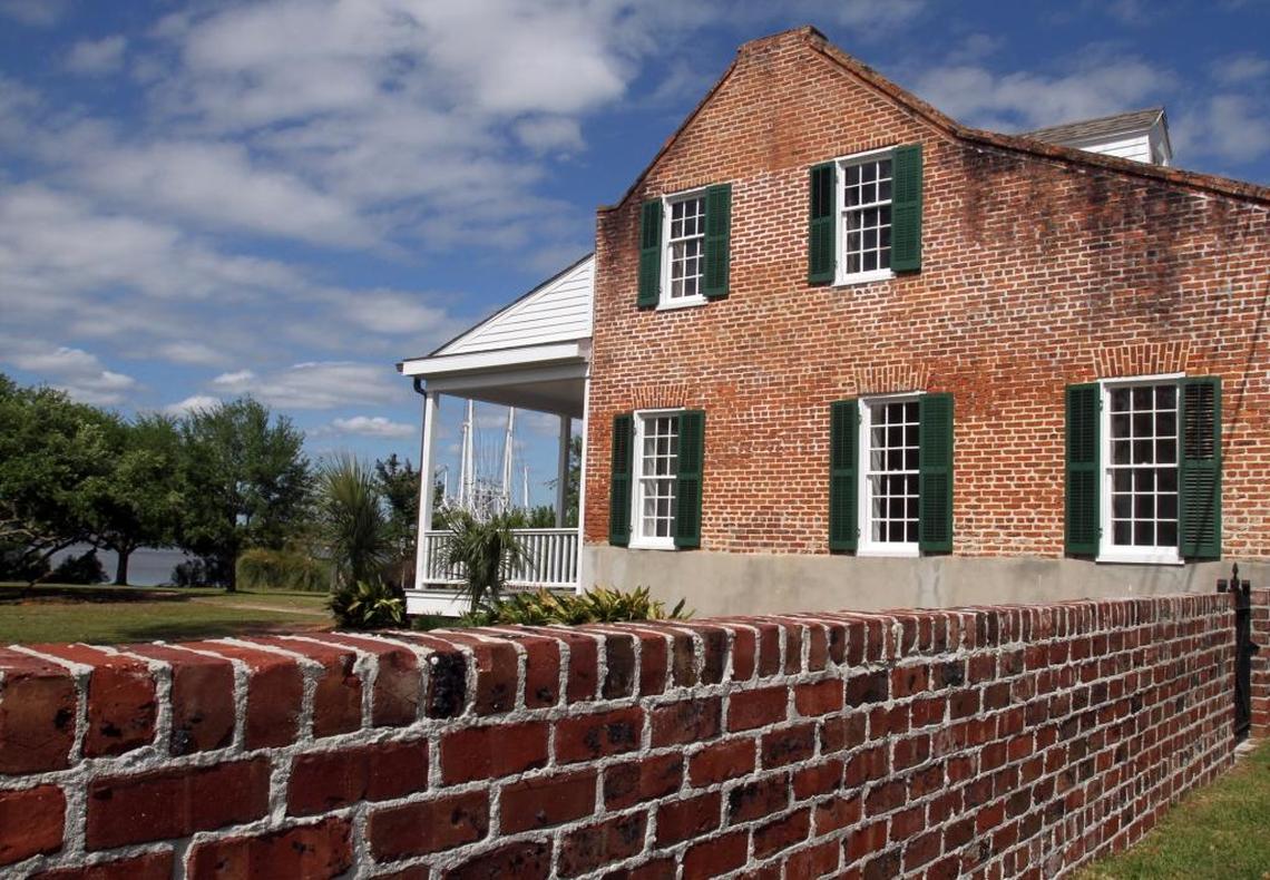 The Old Brick House on Back Bay in Biloxi has a pretty chill ghost: A man who sits on the porch in 19th century garb and smokes a pipe.