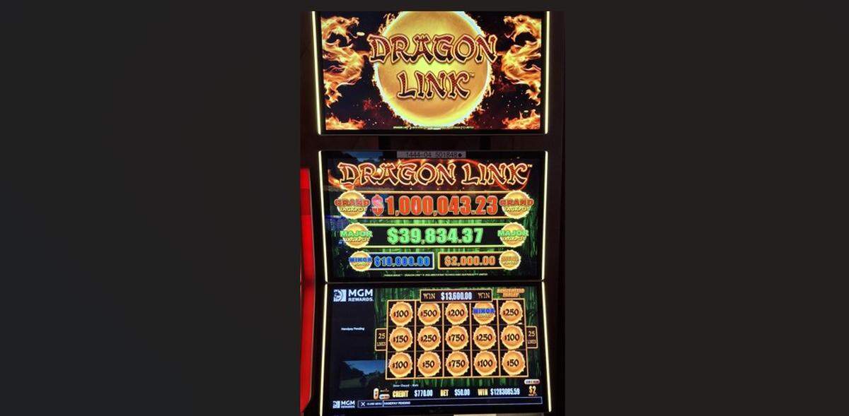 The latest jackpot at Beau Rivage Resort & Casino in Biloxi topped $1 million. 