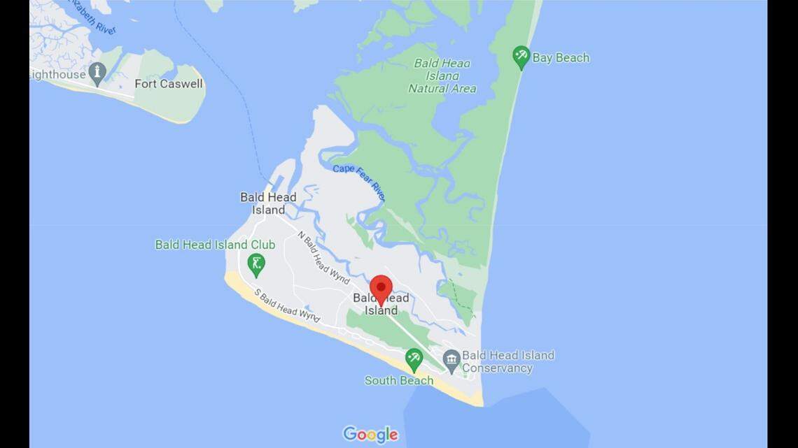 Five people were rescued after their boat was hit by 10-foot waves and capsized near Bald Head Island, North Carolina, on May 22, the U.S Coast Guard says.