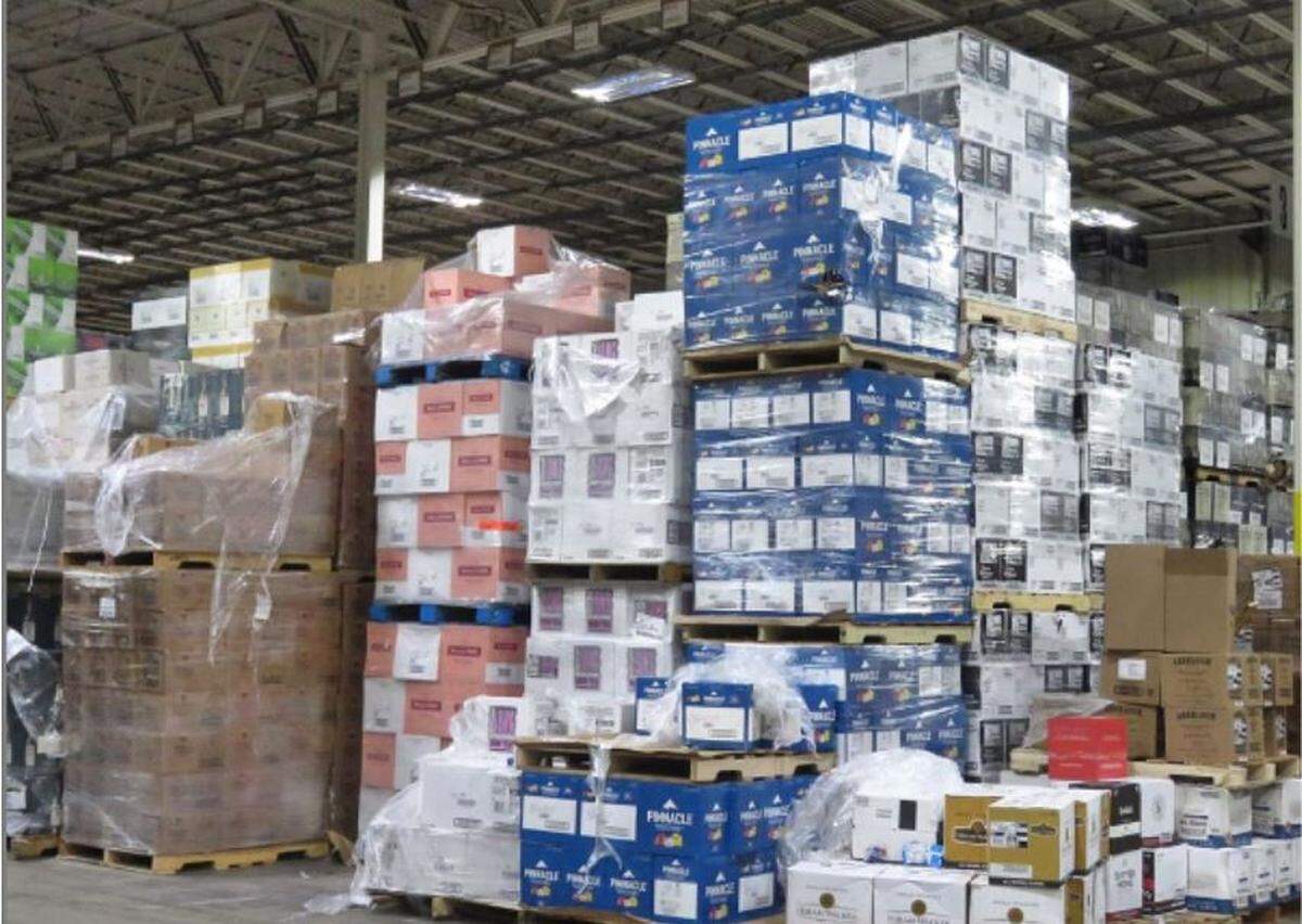 Stores of wine and alcohol await shipment at the Mississippi ABC warehouse, which is seeing record shipments during the coronavirus pandemic. State lawmakers are looking at ways to modernize the system.