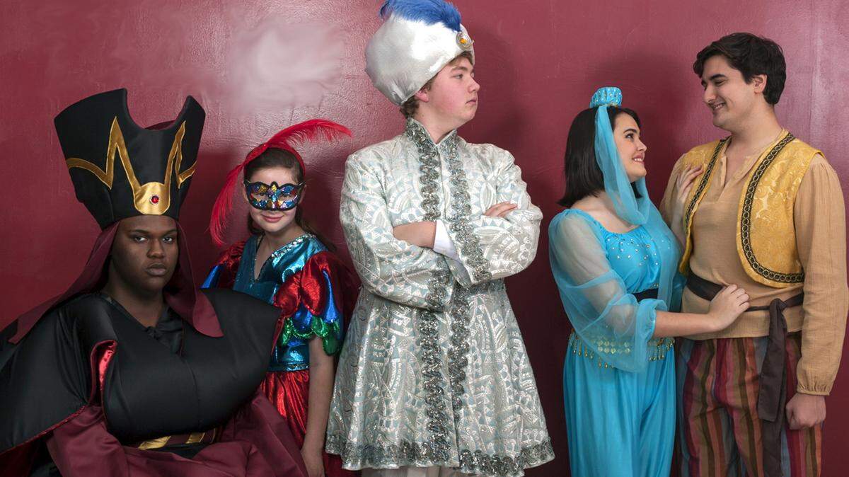 Cast members include Jamilya Lydie, left, Vivian Ozerden, Cameron Bissett, Emily Barnes and Christian Longino.