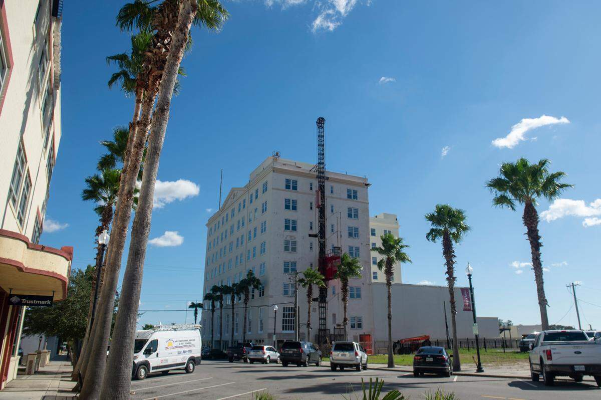The historical Markham Hotel is being renovated in downtown Gulfport and Mayor Billy Hewes says 2025 is when he hopes the hotel will reopen in the city,