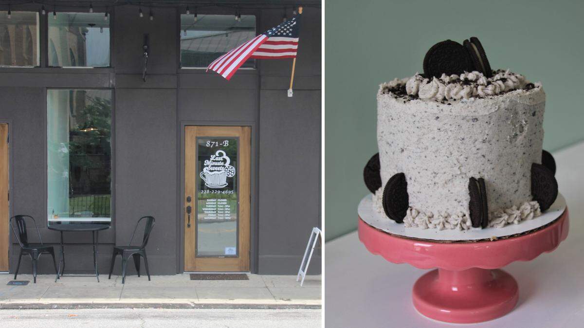 Last Minute Sweets is a new bakery on Howard Avenue in downtown Biloxi.