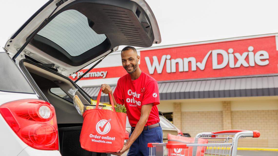 Winn-Dixie is launching online and at-home delivery options at more than 375 grocery stores across the southeast, its parent company announced. 