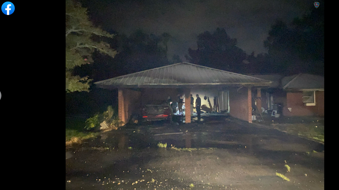A man was arrested after police in Louisiana say he intentionally set his ex-girlfriends house on fire while her daughters were asleep inside.