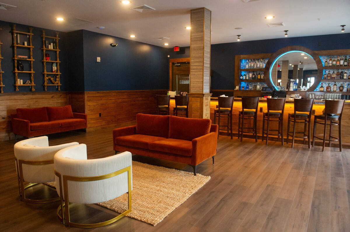 The bar and lounge area at Catch 110, the latest restaurant from Coast Restaurant Group, in Biloxi on Tuesday, Nov. 12, 2024.