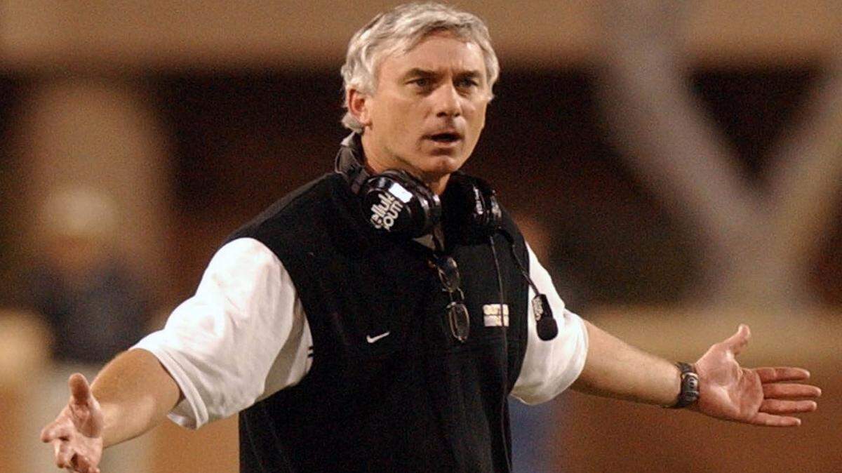 TIM ISBELL/SUN HERALD 
 Former Southern Miss football coach Jeff Bower will be inducted into the Mississippi Sport Hall of Fame. Bower led the Golden Eagles to a 119-83-1 record over 17 seasons (1990-2007) which included 15 winning seasons during his tenure.