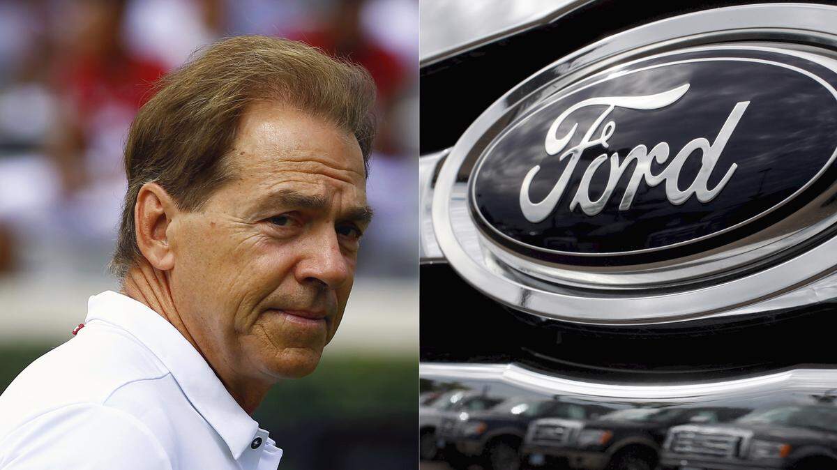 Alabama head coach Nick Saban and the Ford Motor Company both made statements in 2017 supporting the rights of the NFL protesters to kneel during the national anthem.