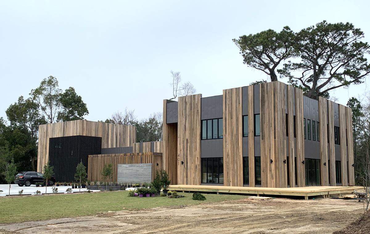 The Collective on Porter in Ocean Springs has expanded across the street from Hotel Beatnik. The new building houses a fitness center and a real estate office and still to come are a book store and a sustainable garden and restaurant.