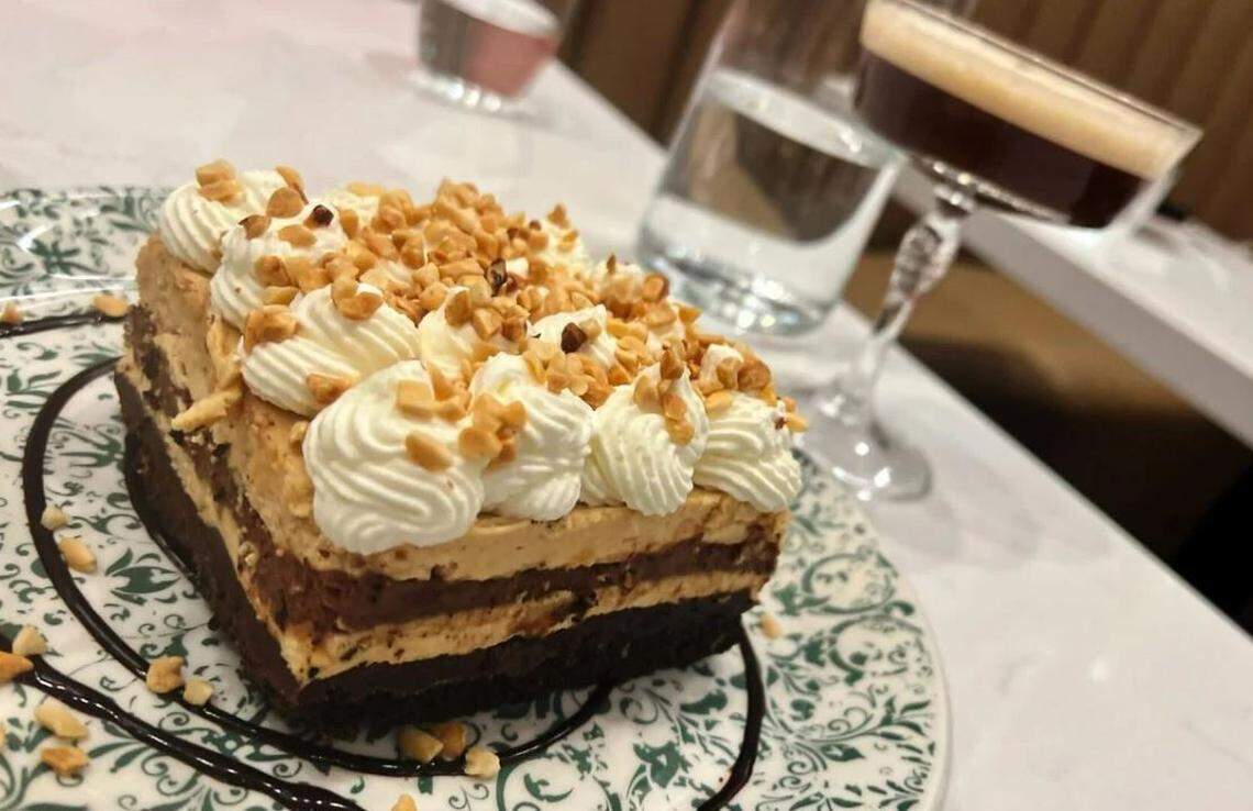 Peanut butter pie is a decadent finish for meal at Emeril’s Brasserie (Staff photo by Ian McNulty, NOLA.com | The Times-Picayune)