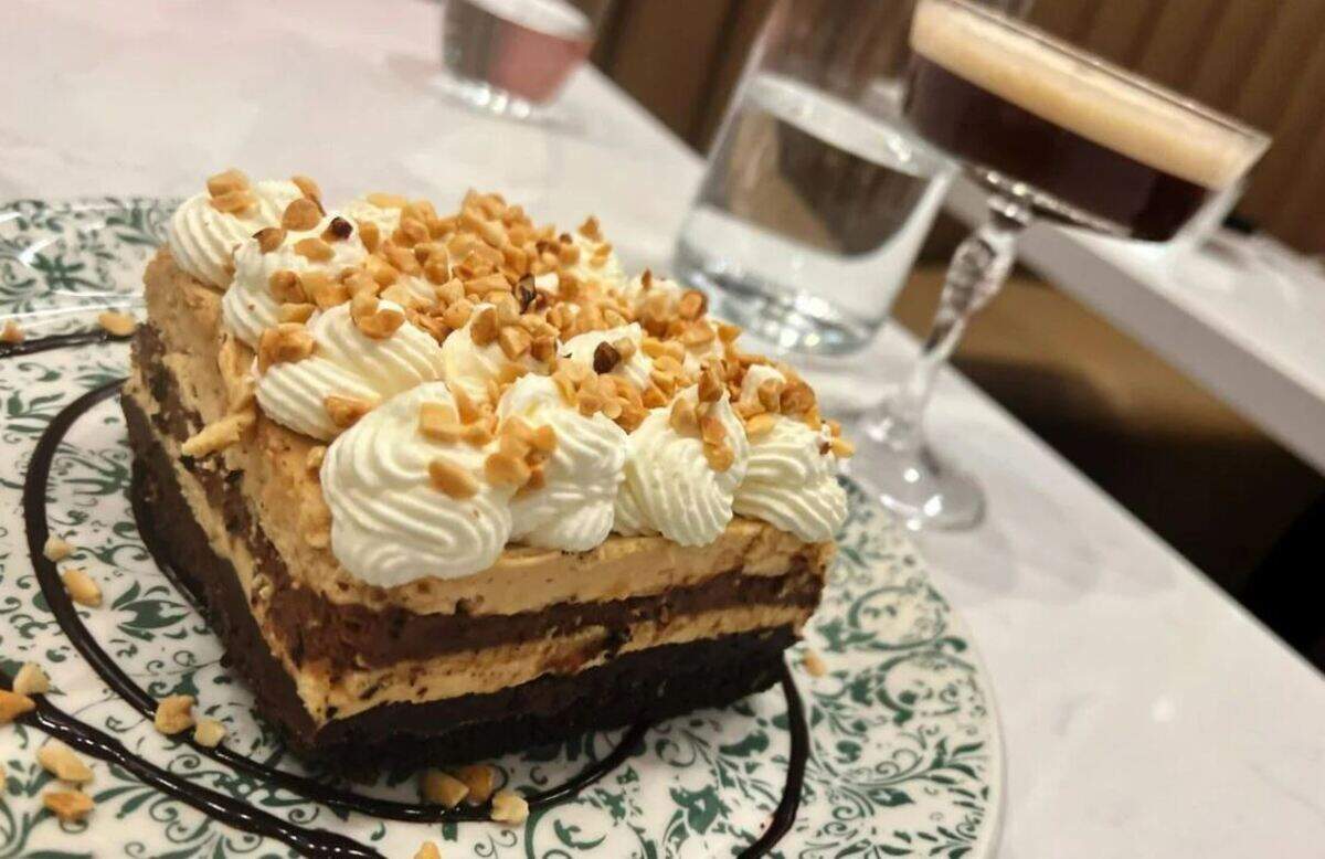 Peanut butter pie is a decadent finish for meal at Emeril’s Brasserie (Staff photo by Ian McNulty, NOLA.com | The Times-Picayune)