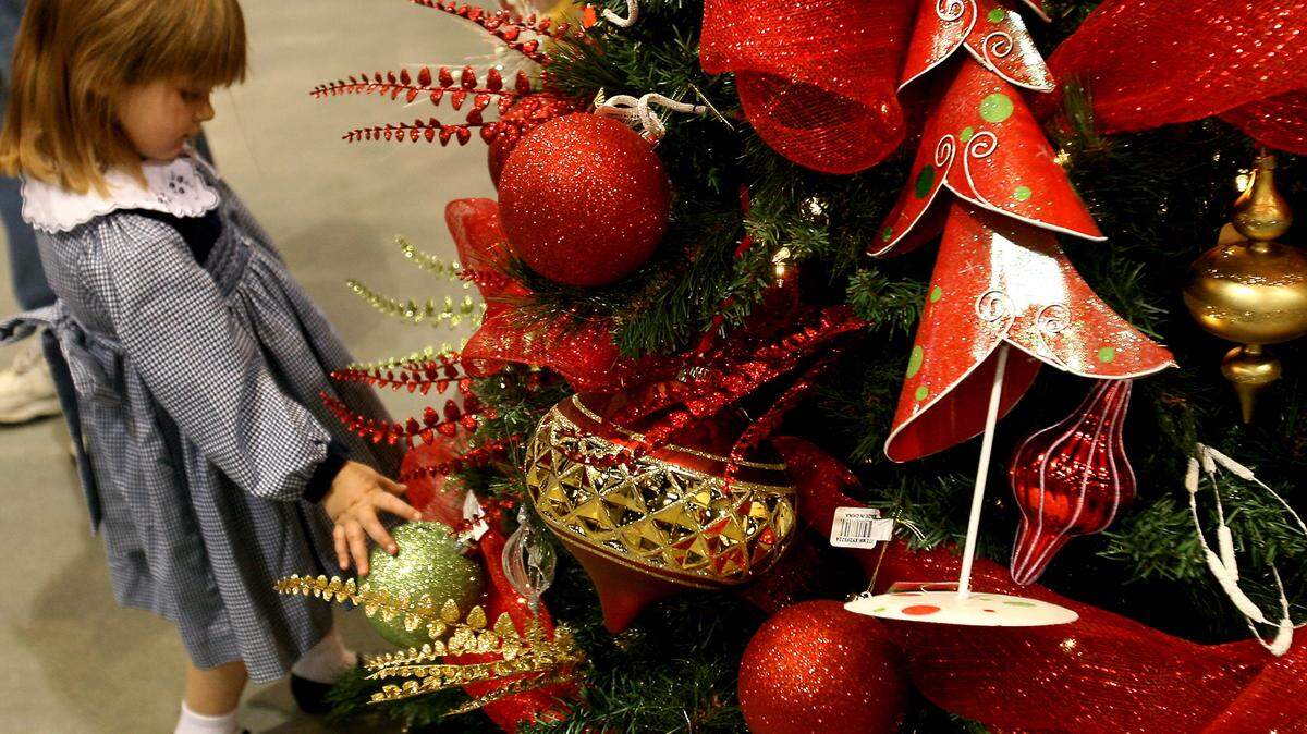 Jailyn Matheny, 4, of Diamondhead checks out the sparkling ornaments on display at a previous year's Christmas City. This year's 32nd annual Christmas City Gift Show opens from 10 a.m. to 8 p.m. Friday, 9 a.m. to 5 p.m. Saturday and from 10 a.m. to 4 p.m. Sunday at the Mississippi Coast Coliseum & Convention Center, Biloxi.