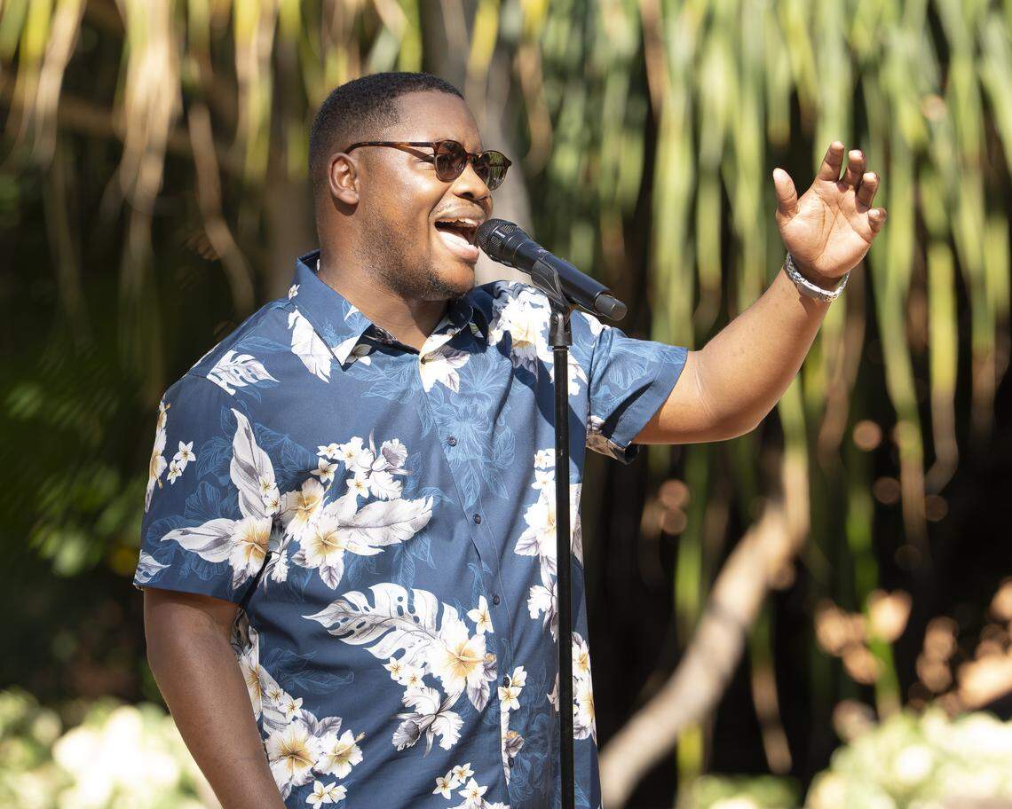 Moss Point’s Daniel Stallworth performs at a Disney resort in Hawai’i in a bid to become this year’s American Idol.