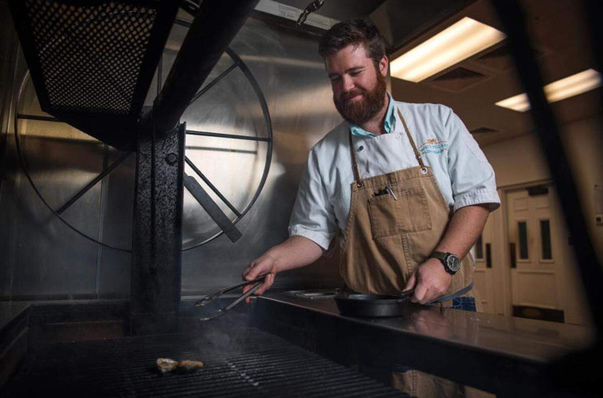 Chef Austin Sumrall is a semifinalist in the Best Chef South category of the 2025 James Beard awards.