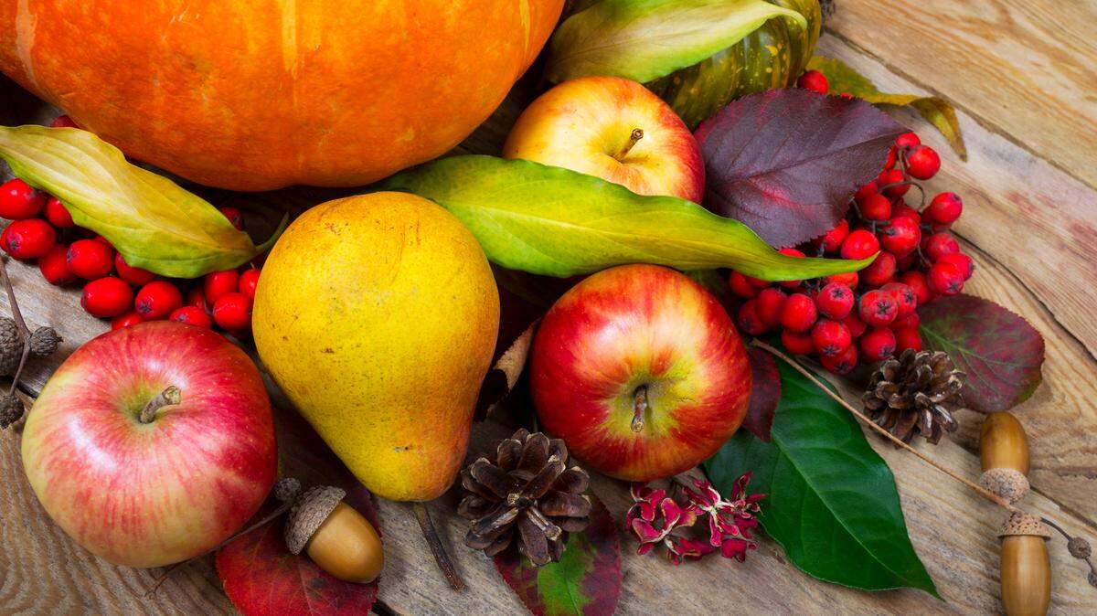 The time for fall recipes has arrived. Find fresh fruits and vegetables and get cooking.