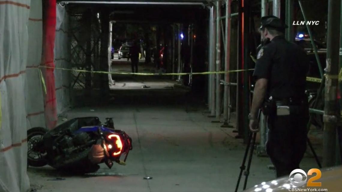 A 4-year-old boy died in a crash while riding on a stolen motorized scooter with his father in the Bronx, New York, on Aug. 14, police said.