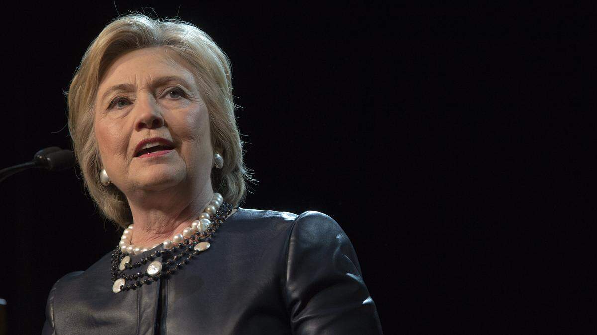 Democratic presidential candidate Hillary Clinton speaks during a campaign rally, Wednesday, March 30, 2016, at the Apollo Theatre in the Harlem neighborhood of New York. (AP Photo/Mary Altaffer)