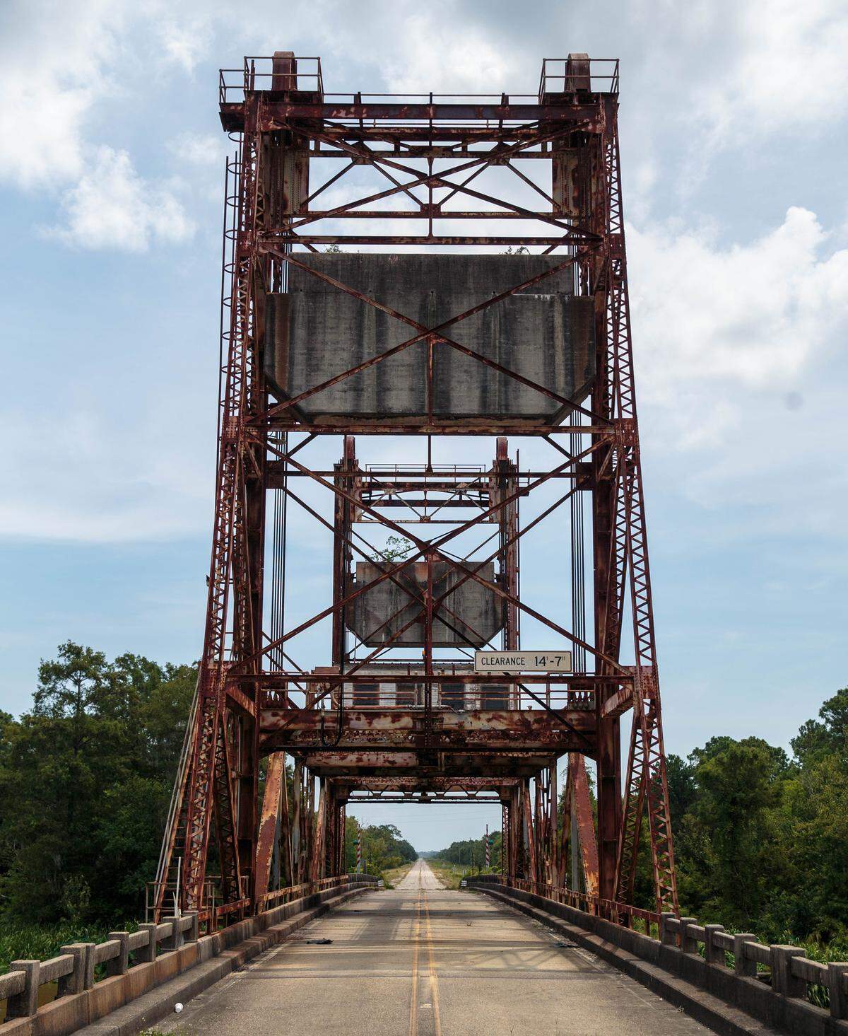 The West Pearl River Bridge on U.S. Highway 90 in St. Tammany Parish has been closed since May 24, 2022.