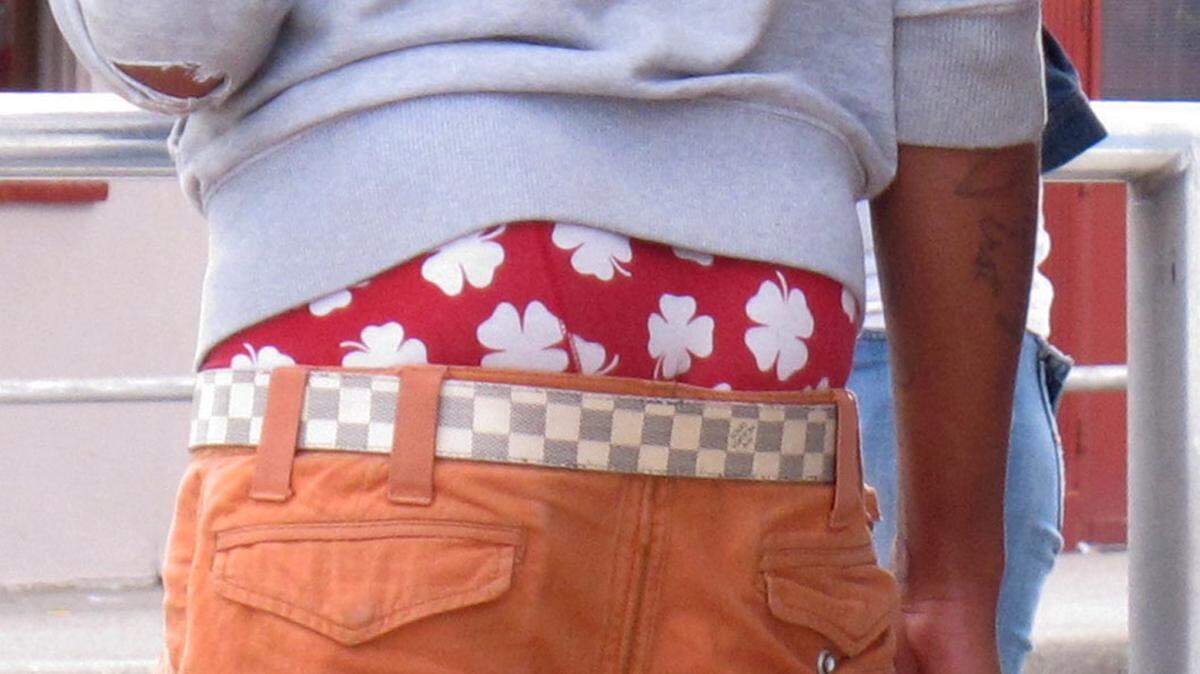 WAYNE PARRY/ASSOCIATED PRESS/FILESaggy pants are a popular style among some.