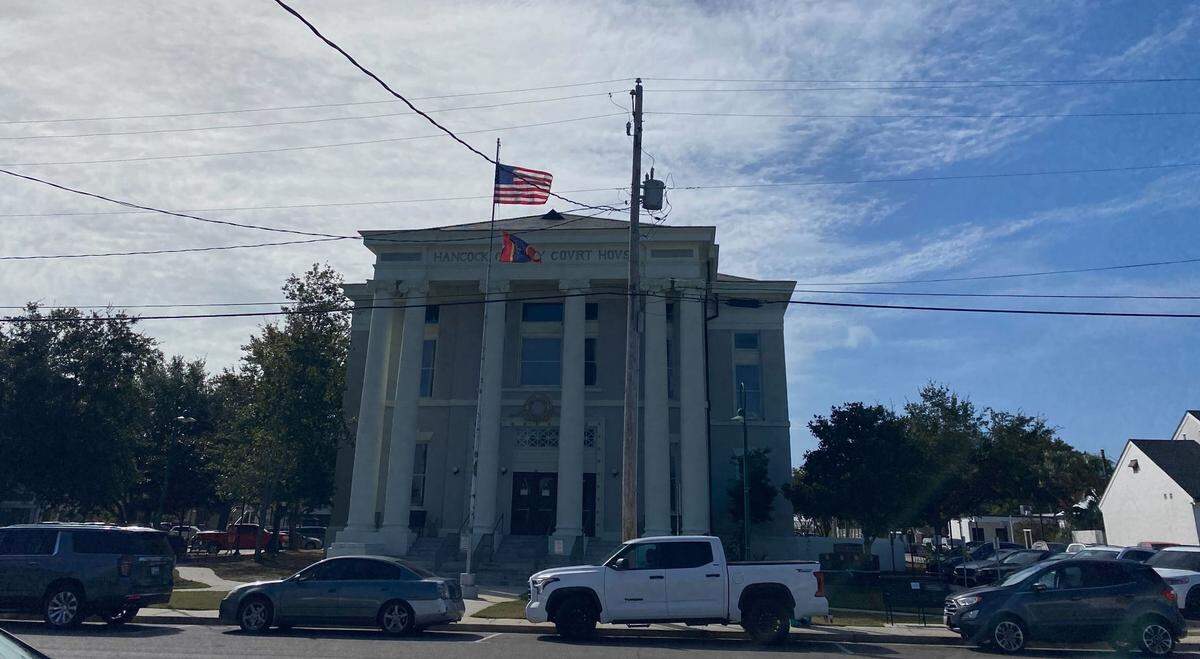 There was no line at 10 a.m. at the Hancock County Courthouse in Bay St. Louis on Tuesday, Nov. 5, 2024.
