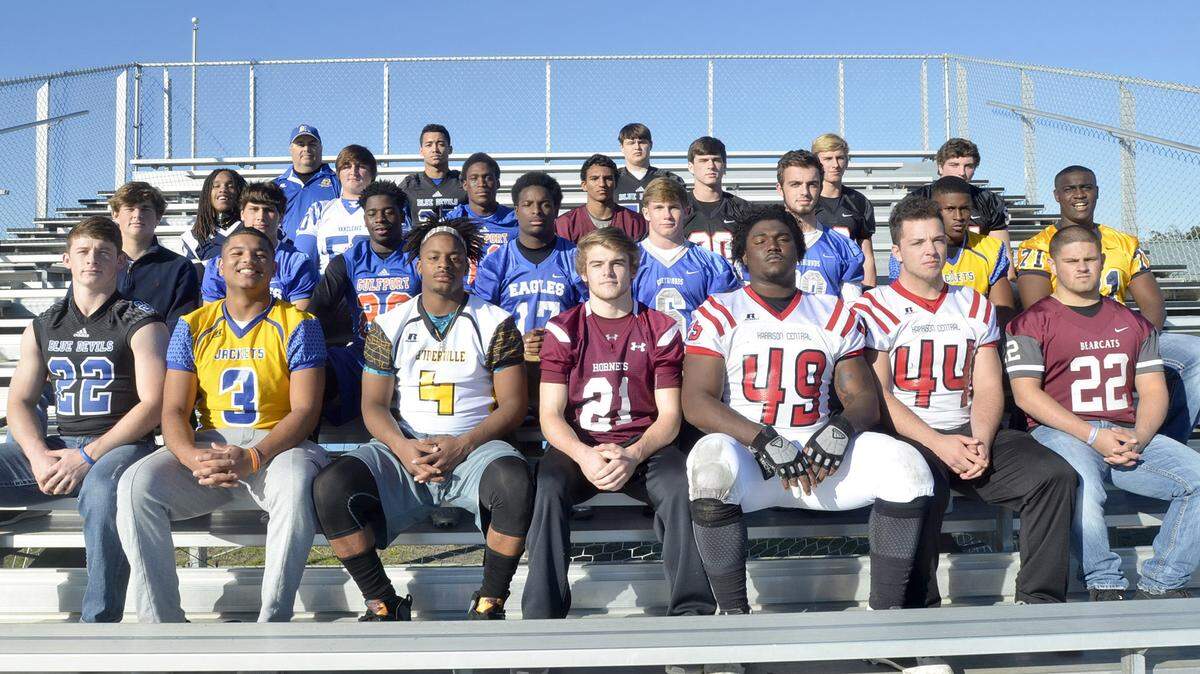 TIM ISBELL/SUN HERALD 
 The Sun Herald 2015 All Coast Football team