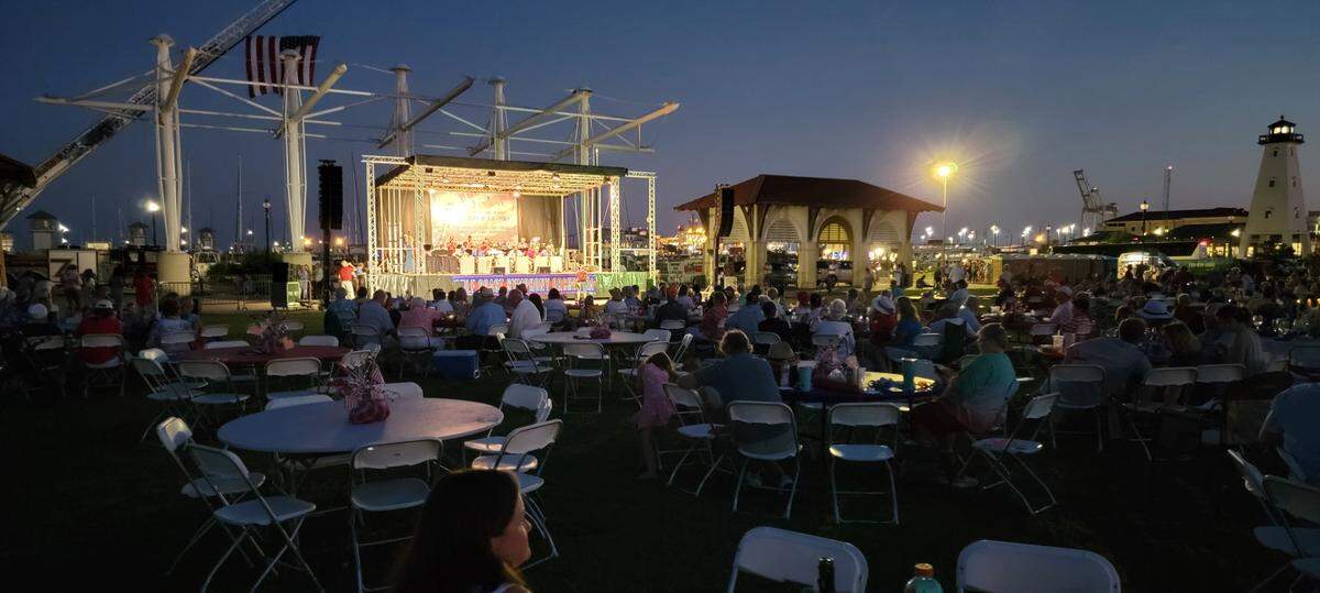 Gulf Coast Symphony plays a free Memorial Day Weekend concert at Jones Park in Gulfport Saturday. A salute to the military is a favorite during the performance with the songs from each branch of service.
