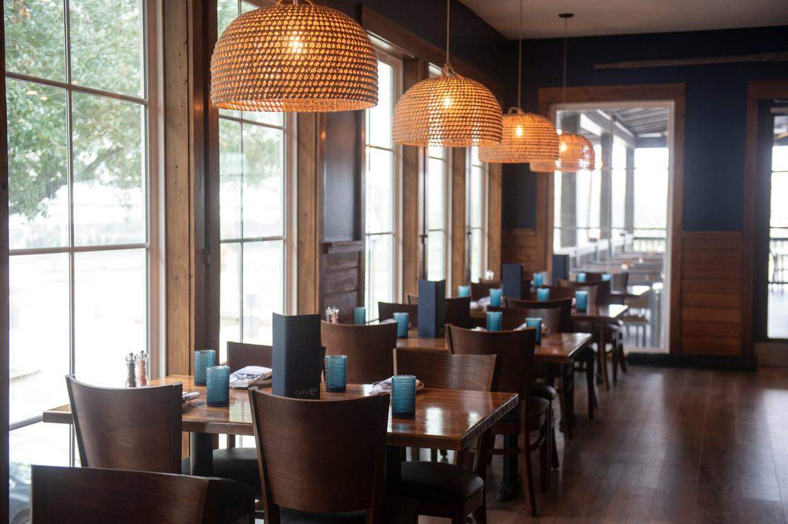 The dining room at Catch 110, the latest restaurant from Coast Restaurant Group, in Biloxi on Tuesday, Nov. 12, 2024.