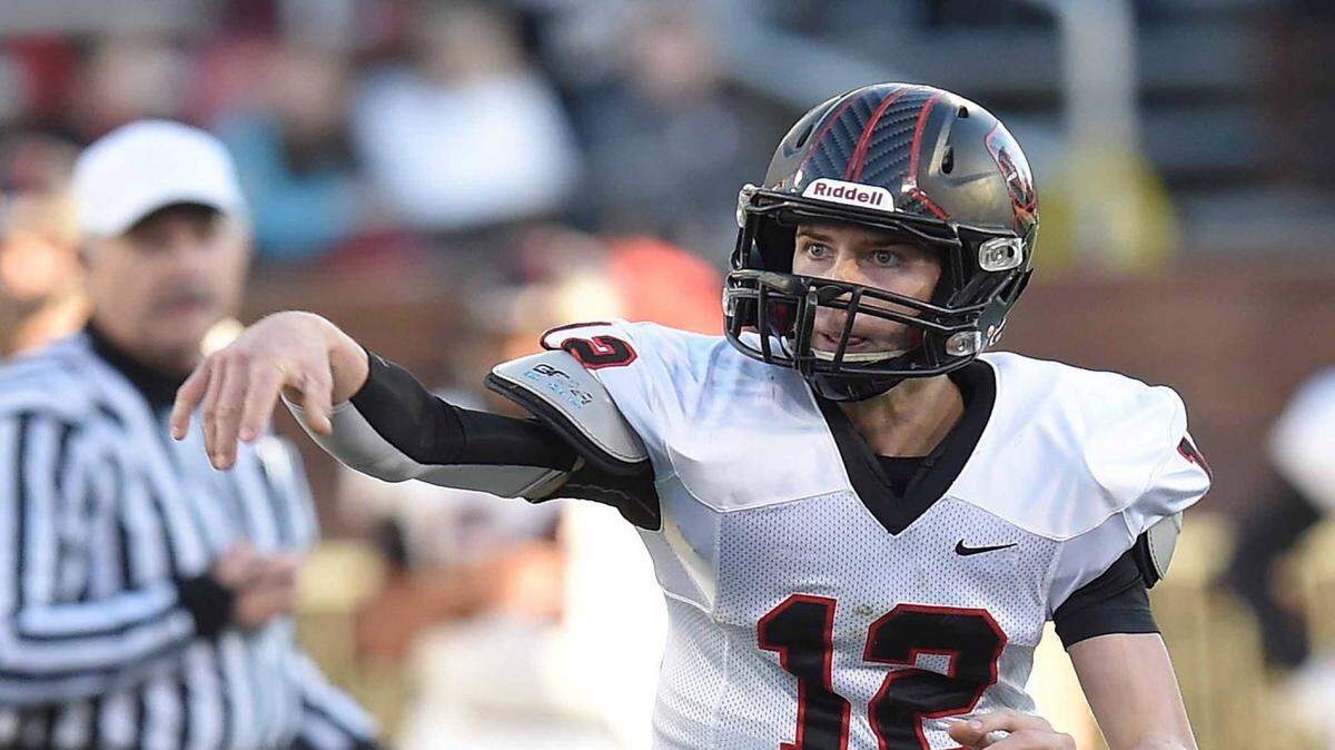 CHRIS TODD/SPECIAL TO THE SUN HERALD 
 St. Stanislaus quarterback Myles Brennan was invited Thursday to participate in the Elite 11 competition. The annual event will open in LA with 24 quarterbacks. Twelve will qualify to go to Oregon to compete in the finals.