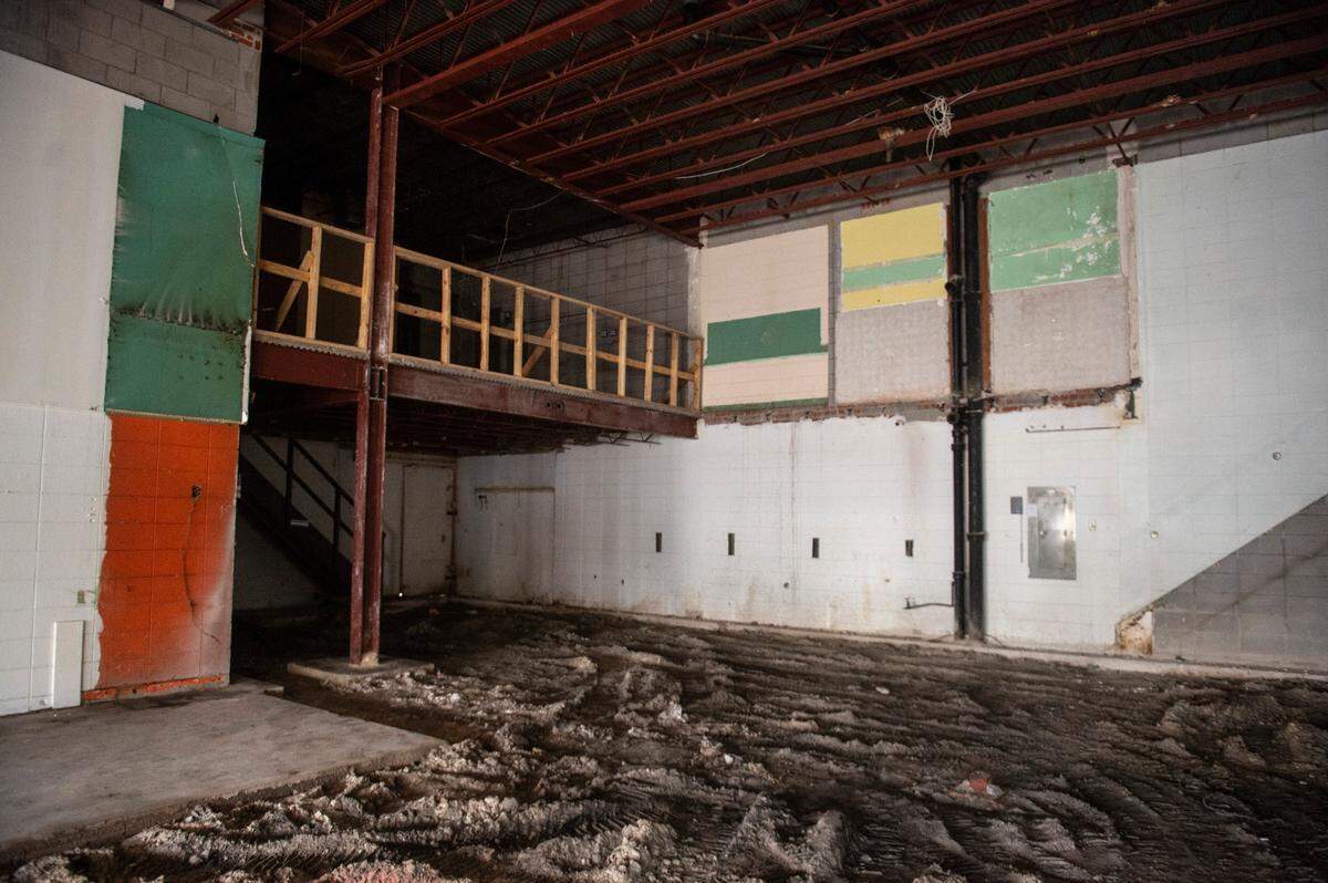 The inside of what will be The Downtowner, in Gulfport on Friday, Feb. 7, 2025.