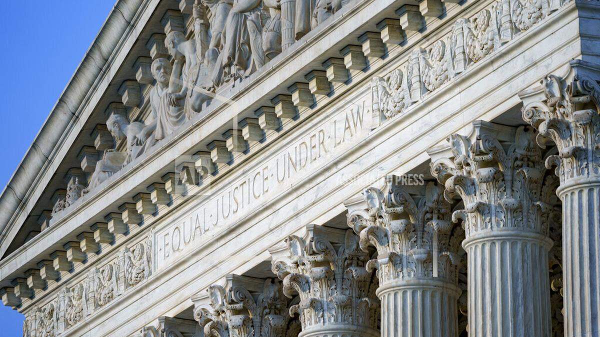 FILE - In this June 30, 2021, file photo the United States Supreme Court is seen in Washington, D.C.