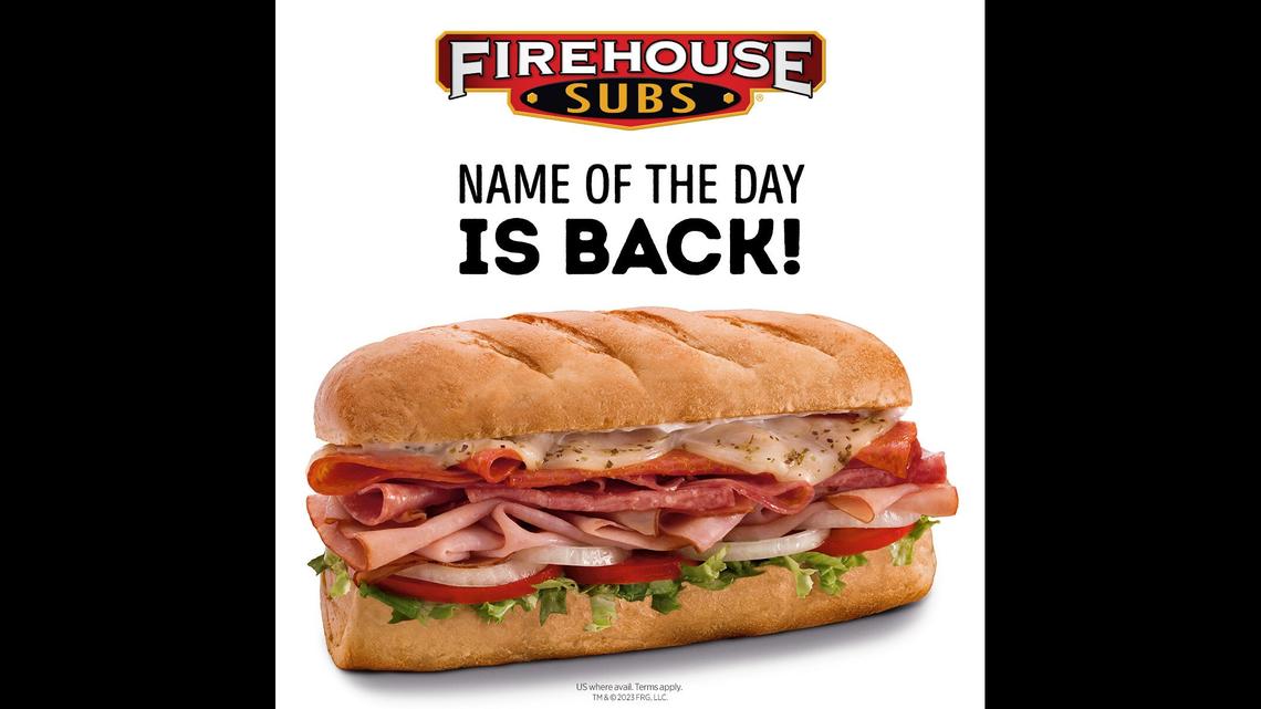 New names are chosen every day.