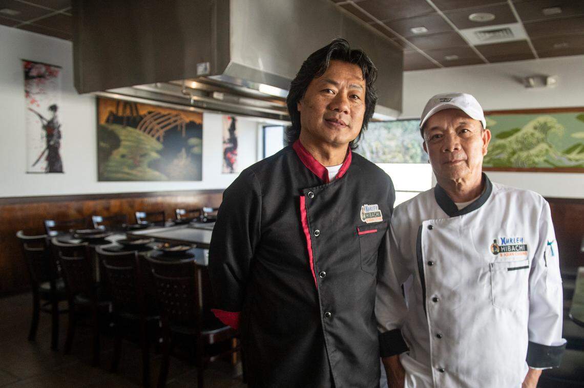 Chefs Hung Hurley and Scott Khong have opened Hurley Hibachi, in Ocean Springs. The new restaurant on U.S. 90 has hibachi and Thai specialties now and will add sushi early next year.