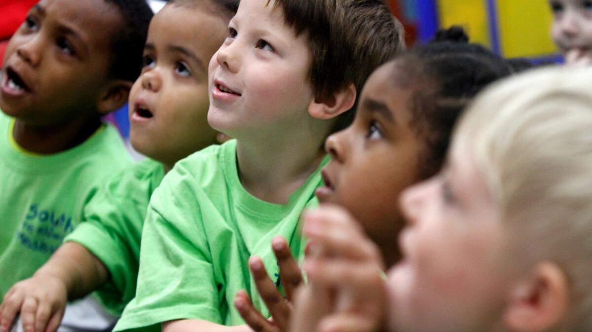 AMANDA McCOY/SUN HERALD/2014Pre-kindergarten students listen as a lesson is explained to them during class at Central Elementary School in Gulfport in 2014.