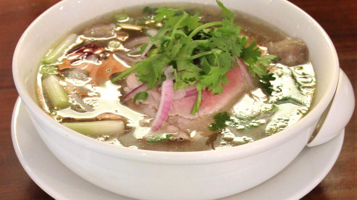 A steaming bowl of pho can’t be beat.