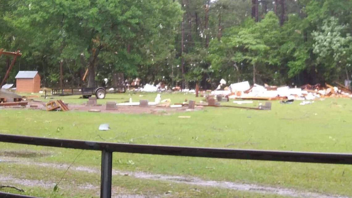Tornado touches down in George County, weather service says