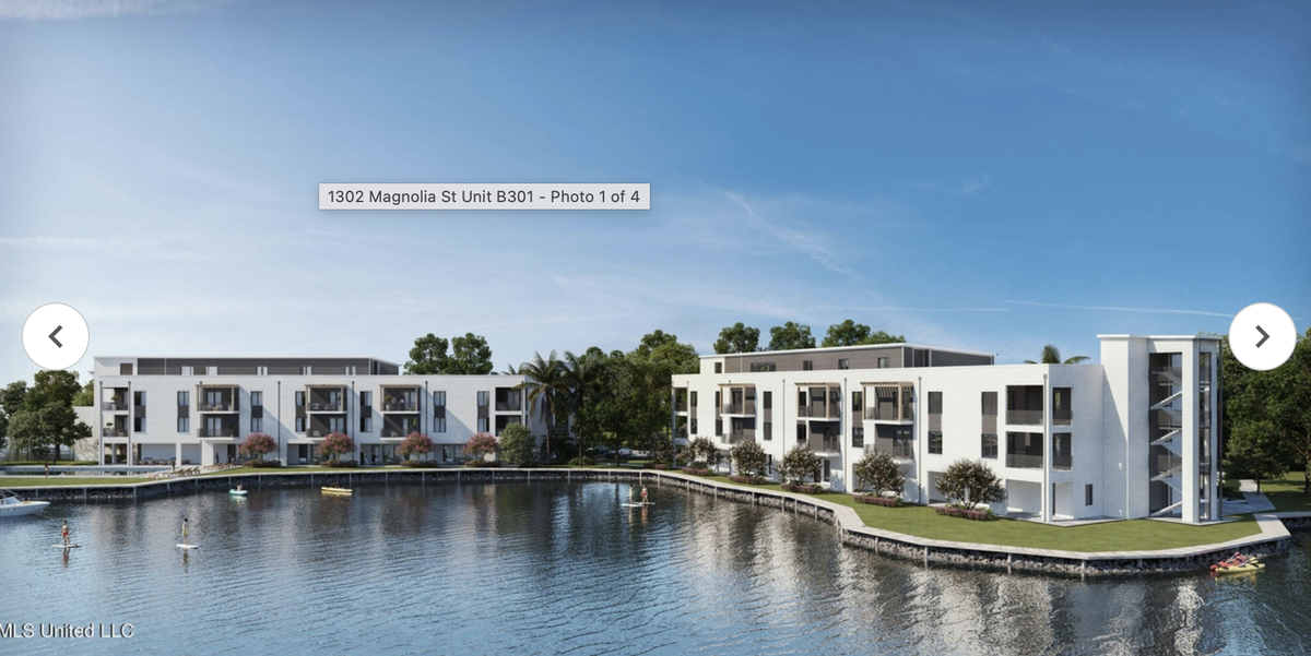 A penthouse at Handsboro Pointe condoplex in Gulfport is selling for $900,000.