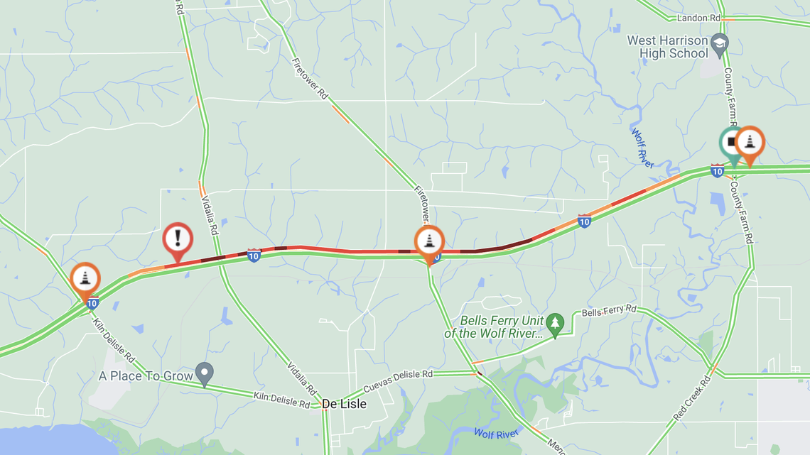 MS Coast drivers should ‘expect major delays’ again on problematic I-10 stretch, agency says
