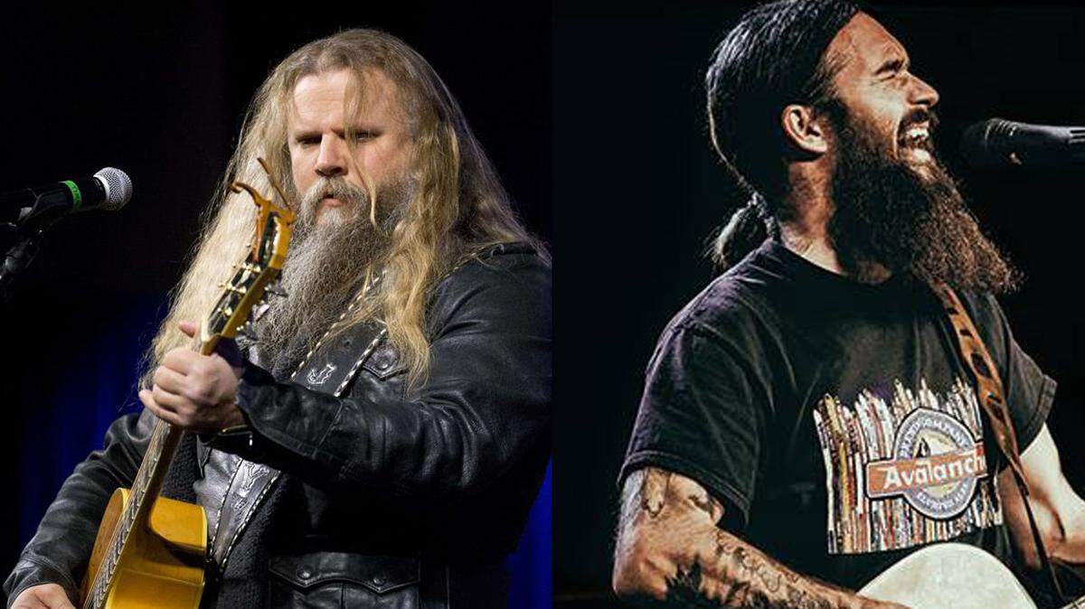 Jamey Johnson, left, and Cody Jinks will play the Crawfish Festival at the Mississippi Coast Coliseum this year.