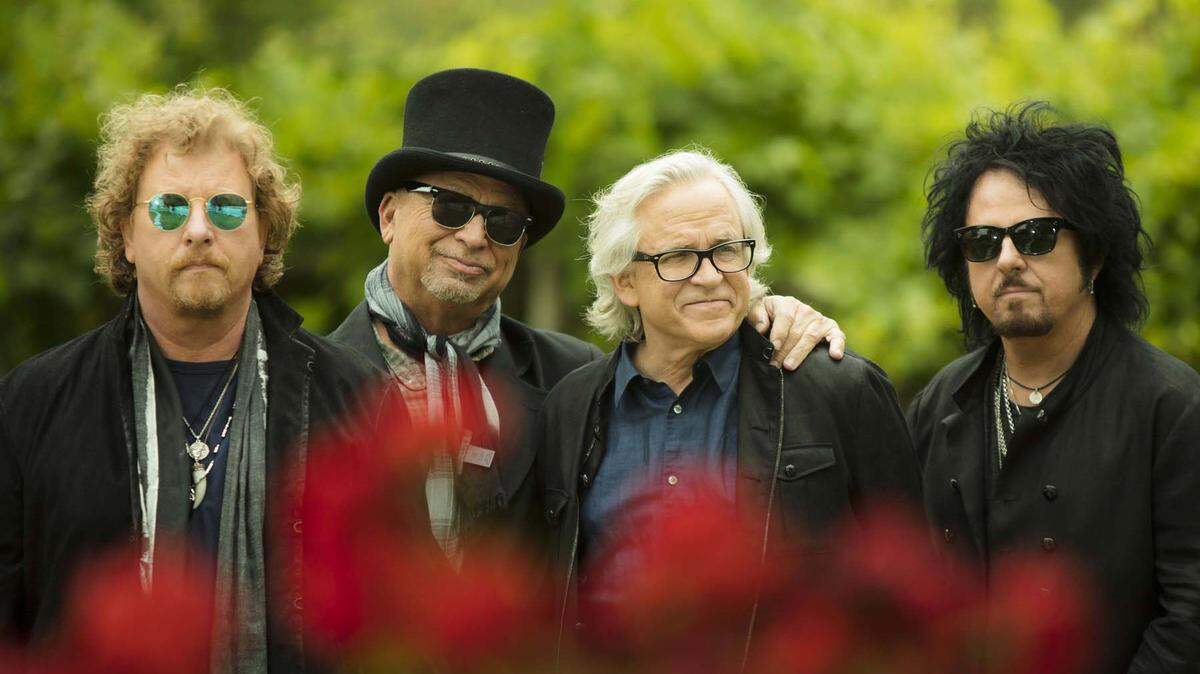 The rock band Toto (Joseph Williams, David Paich, Steve Porcaro and Steve Lukather) will play the Saenger Theater in Mobile on Oct. 23.