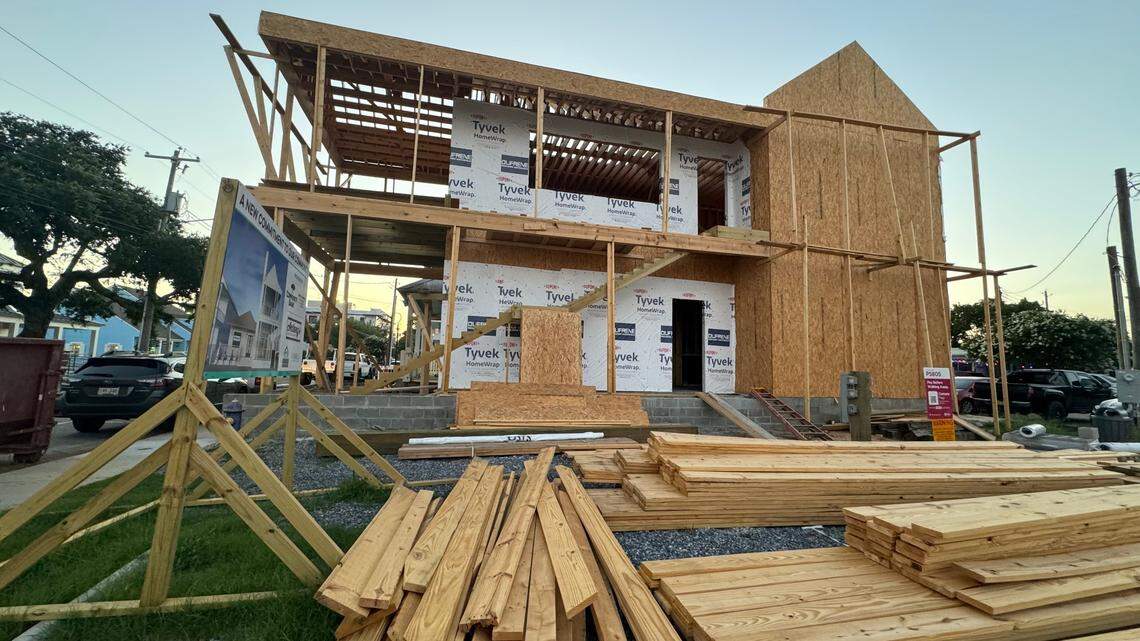 Anthony’s Ristorante, an Italian restaurant with a piano bar, is under construction in Bay St. Louis.